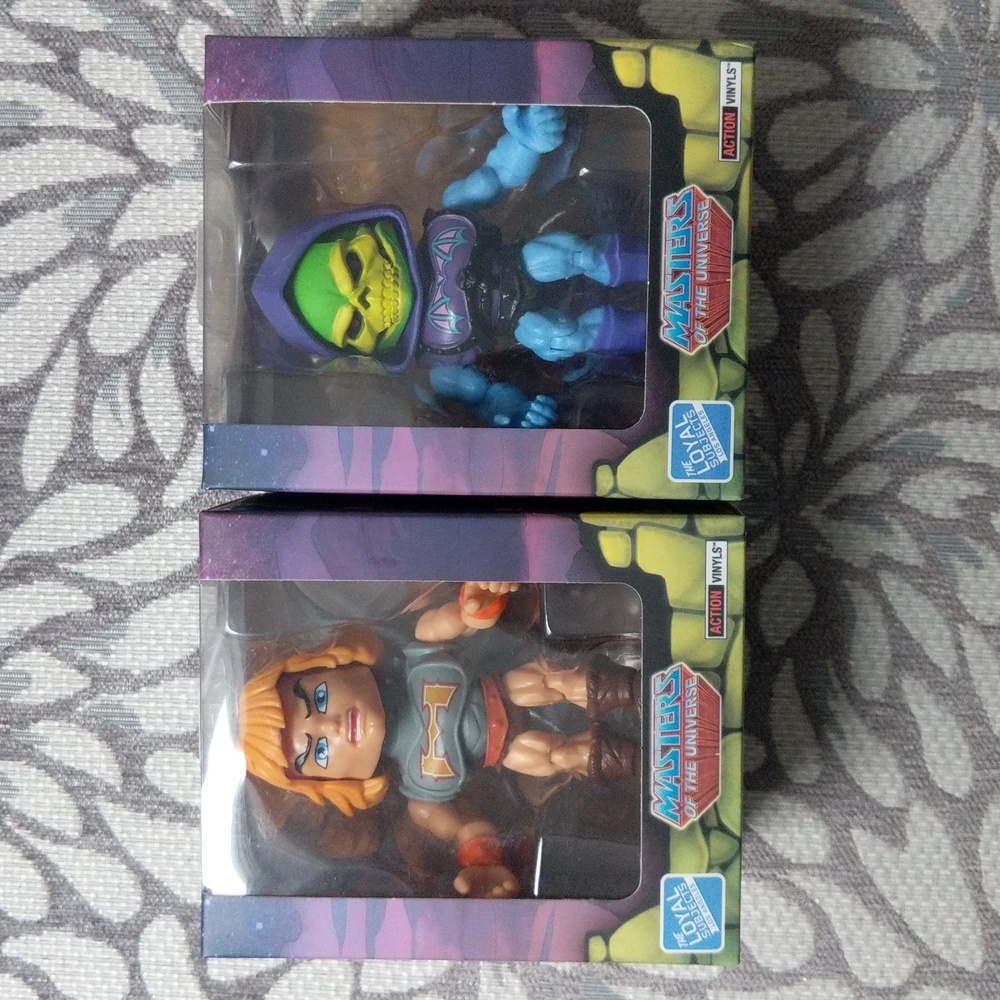 Action Vinyls He-Man & Skeletor